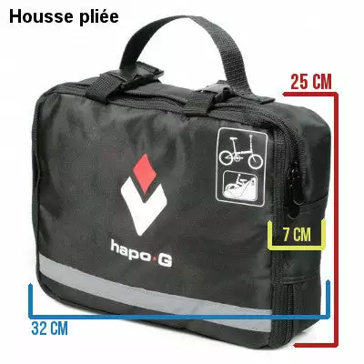 Housse De Transport Pour Vélo Pliable Hapo-G 6 Housse De Transport Pour Vélo Pliable Hapo-G – Image 4