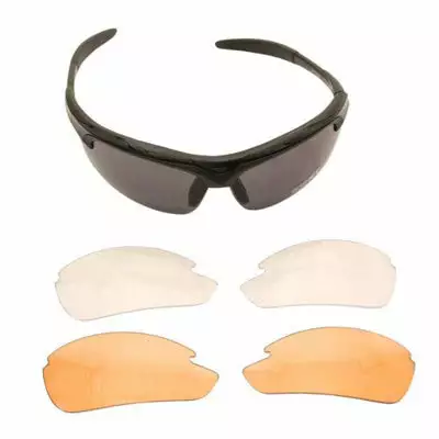 Newton Lunettes De Protection 3 Verres, Clairs, Fumés Et Noirs 4 Newton Lunettes De Protection 3 Verres, Clairs, Fumés Et Noirs – Image 2