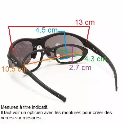 Lunettes Pour Cyclistes Porteurs De Lunettes De Vue XLC 6 Lunettes Pour Cyclistes Porteurs De Lunettes De Vue XLC – Image 4