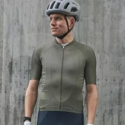 Maillot Vélo Manches Courtes Homme Pristine Poc -Abus Soldes maillot cyclisme homme Pristine poc epidote green