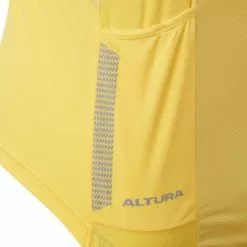 Maillot De Vélo Altura Femmes à Manches 3/4 All Roads Jaune -Abus Soldes maillot de velo altura femmes a manches 3 4 all roads jaune full 4