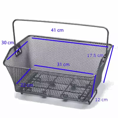 Brandless Panier Arrière Pour Vélo Sur Porte Bagage 5 Brandless Panier Arrière Pour Vélo Sur Porte Bagage – Image 3