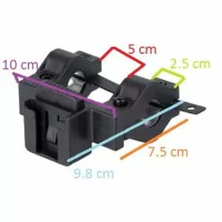 Blue Bird Panier Avant Amovible Pour Vélo -Abus Soldes panier avant amovible pour velo full 5