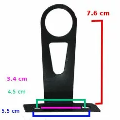 Brandless Panier Avant Fixe Au Vélo Charge Lourde Potence Head Set 1 Pouce -Abus Soldes panier avant fixe au velo charge lourde potence head set 1 pouce full 4