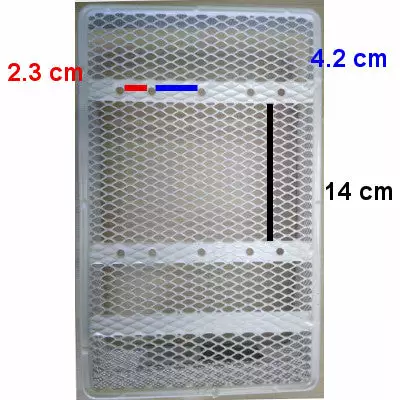 Panier De Vélo Arrière Maille Serrée Cento Basil 8 Panier De Vélo Arrière Maille Serrée Cento Basil – Image 6