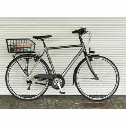 Panier Vélo Arrière Aluminium Fixe Cento Noir Mat Basil -Abus Soldes panier velo arriere aluminium fixe cento noir mat basil full 4