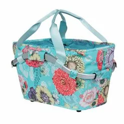 Panier Vélo Arrière Bloom Field 22L Bleu Fleuri Carry All Basil