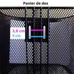 Panier Vélo Avant En Acier 20 L Sur Potence Hapo-G -Abus Soldes panier velo avant en acier 20 l sur potence hapo g full 3