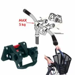 Bellelli Panier Vélo Avant Noir Inoxydable Sur Guidon 13 Bellelli Panier Vélo Avant Noir Inoxydable Sur Guidon -Abus Soldes panier velo avant noir inoxydable sur guidon full 6