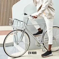 Panier Vélo Avant Noir Mat En Aluminium 25L Portland Basil -Abus Soldes panier velo avant noir mat en aluminium 25l portland basil full 6