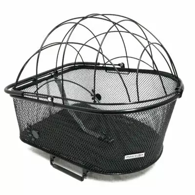 Maxxus Panier Vélo Pour Petit Chien En Acier Sur Porte Bagages 3 Maxxus Panier Vélo Pour Petit Chien En Acier Sur Porte Bagages