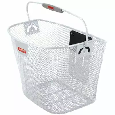 Panier Vélo Uni Blanc Pour Fixation Klickfix 3 Panier Vélo Uni Blanc Pour Fixation Klickfix