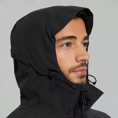 Parka De Pluie Vélo étanche Noir Pour Hommes Mosse Basil 5 Parka De Pluie Vélo étanche Noir Pour Hommes Mosse Basil – Image 3