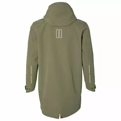 Parka De Pluie Vélo étanche Vert Olive Pour Hommes Mosse Basil 4 Parka De Pluie Vélo étanche Vert Olive Pour Hommes Mosse Basil – Image 2