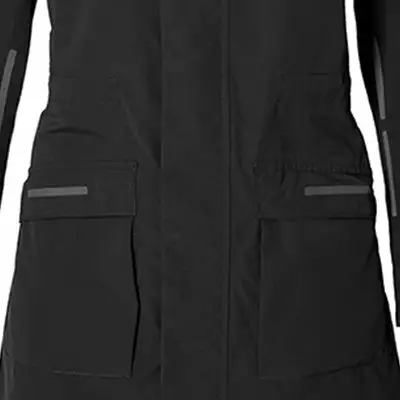 Parka Pluie Chaud Et élégant Noir Pour Femmes Mosse Basil 6 Parka Pluie Chaud Et élégant Noir Pour Femmes Mosse Basil – Image 4