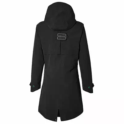 Parka Pluie Chaud Et élégant Noir Pour Femmes Mosse Basil 8 Parka Pluie Chaud Et élégant Noir Pour Femmes Mosse Basil – Image 6