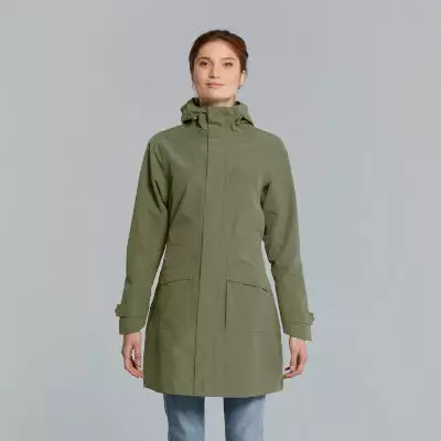 Parka Pluie Chaud Et élégant Vert Olive Pour Femmes Mosse Basil 3 Parka Pluie Chaud Et élégant Vert Olive Pour Femmes Mosse Basil