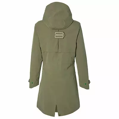 Parka Pluie Chaud Et élégant Vert Olive Pour Femmes Mosse Basil 8 Parka Pluie Chaud Et élégant Vert Olive Pour Femmes Mosse Basil – Image 6