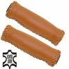 VELO Poignées De Guidon Vélo En Cuir Véritable Marron 2 VELO Poignées De Guidon Vélo En Cuir Véritable Marron -Abus Soldes poignees de guidon velo en cuir veritable marron full