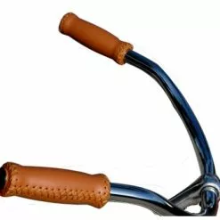VELO Poignées De Guidon Vélo En Cuir Véritable Marron 6 VELO Poignées De Guidon Vélo En Cuir Véritable Marron -Abus Soldes poignees de guidon velo en cuir veritable marron full 2
