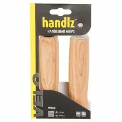 Poignées De Vélo Effet Bois 127 Mm Wood VELO -Abus Soldes poignees de velo effet bois 127 mm wood velo full 2