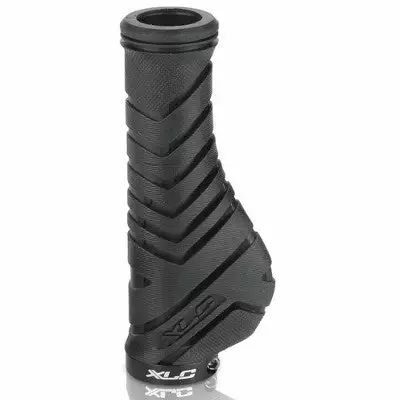 Poignées De Vélo Ergonomiques Noires 130 Mm GR-S30 XLC 4 Poignées De Vélo Ergonomiques Noires 130 Mm GR-S30 XLC – Image 2