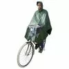 Hooodie Poncho Pluie Kaki Avec Fenêtre Pour Lumière De Vélo -Abus Soldes poncho pluie kaki avec fenetre pour lumiere de velo full