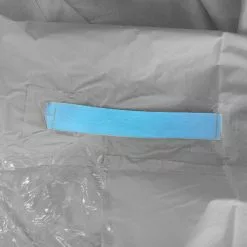 Hooodie Poncho Pluie Kaki Avec Fenêtre Pour Lumière De Vélo -Abus Soldes poncho pluie kaki avec fenetre pour lumiere de velo full 4