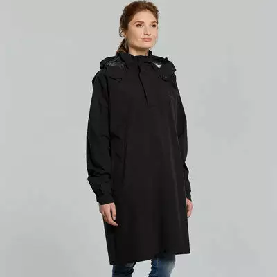 Poncho Pluie Respirant Et étanche Unisexe Noir Mosse Basil 3 Poncho Pluie Respirant Et étanche Unisexe Noir Mosse Basil