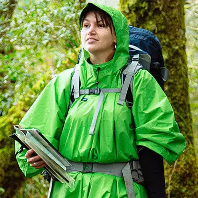 Poncho-Tarp En Nylon Thermocollé Vert Sea To Summit 6 Poncho-Tarp En Nylon Thermocollé Vert Sea To Summit – Image 4
