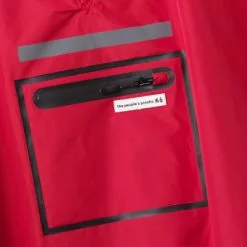 Poncho Vélo Imperméable Rouge The Peoples Poncho -Abus Soldes poncho velo impermeable rouge the peoples poncho full 6