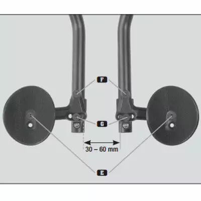 Ergotec-Humpert Prolongateur De Cintre Vélo Pour Triathlon Professionnel 5 Ergotec-Humpert Prolongateur De Cintre Vélo Pour Triathlon Professionnel – Image 3