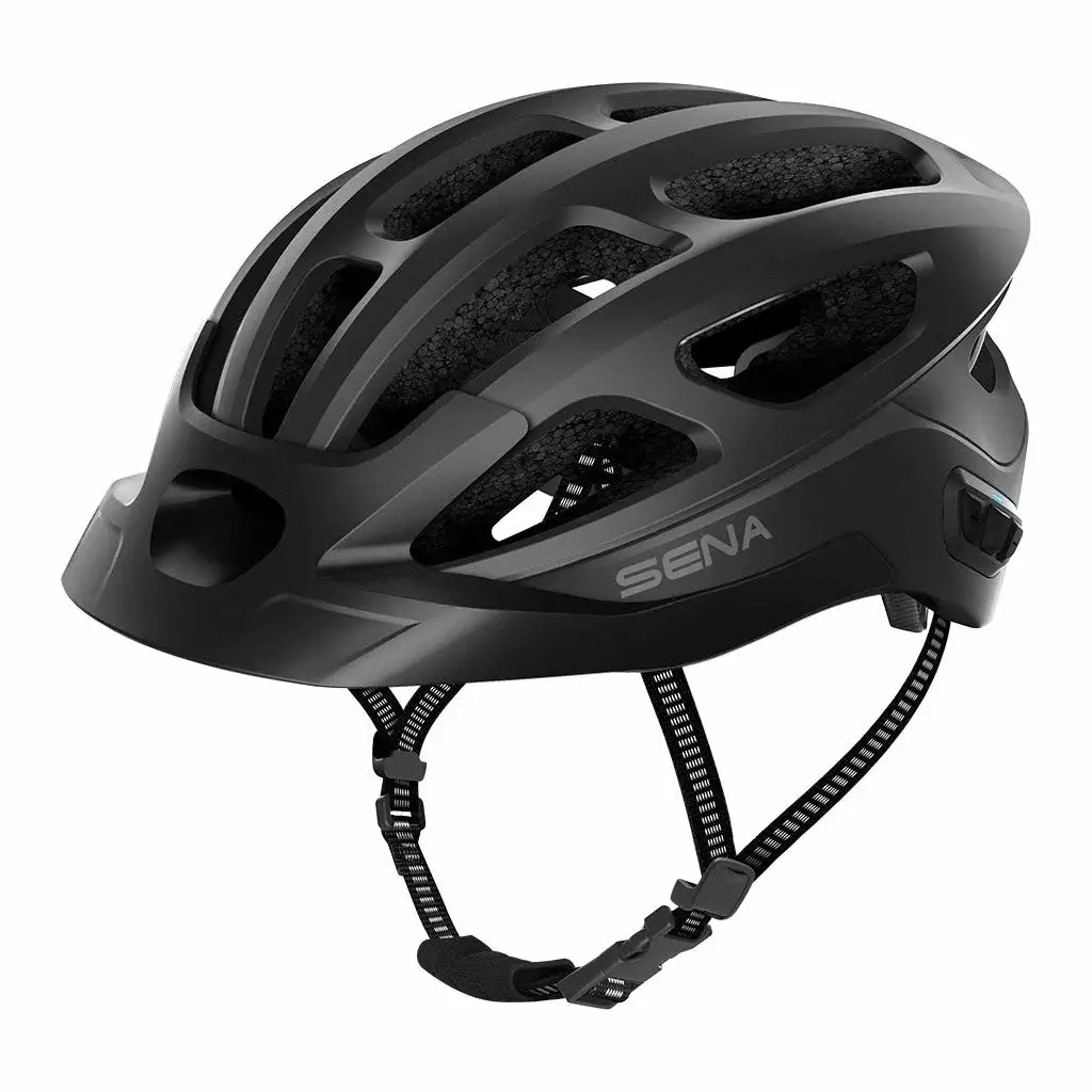 Casque Vélo Route Connecté Mesh Intercom R1 Evo Sena 4 Casque Vélo Route Connecté Mesh Intercom R1 Evo Sena – Image 2