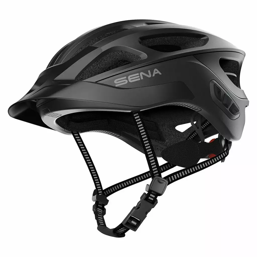 Casque Vélo Route Connecté Mesh Intercom R1 Evo Sena 3 Casque Vélo Route Connecté Mesh Intercom R1 Evo Sena