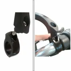 Rétroviseur Hafnium Sur Guidon De Vélo Gauche -Abus Soldes retroviseur hafnium sur guidon de velo gauche full 4