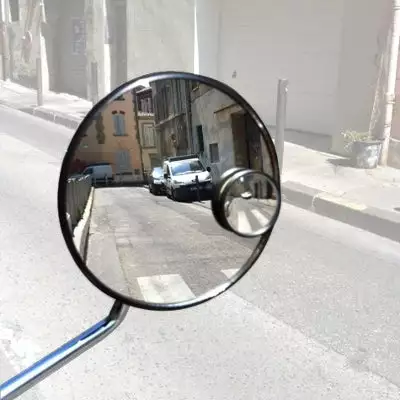 Messingschlager Rétroviseur Pour Vélo Avec Bras Long Et Grand Miroir 105 Mm 6 Messingschlager Rétroviseur Pour Vélo Avec Bras Long Et Grand Miroir 105 Mm – Image 4