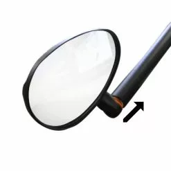 Messingschlager Rétroviseur Vélo Avec Miroir Large Convexe Embout De Guidon 9 Messingschlager Rétroviseur Vélo Avec Miroir Large Convexe Embout De Guidon -Abus Soldes retroviseur velo avec miroir large convexe embout de guidon full 3