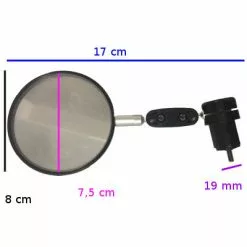 Brandless Rétroviseur Vélo Réglable Gauche Ou Droit Sur Bout De Guidon -Abus Soldes retroviseur velo reglable gauche ou droit sur bout de guidon full 4