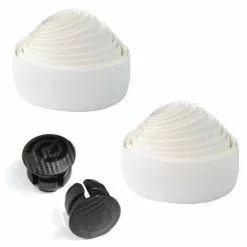Bike Ribbon Ruban Sur Guidon Vélo Uni Blanc - BikeRibbon -Abus Soldes ruban sur guidon velo uni blanc bikeribbon full 3