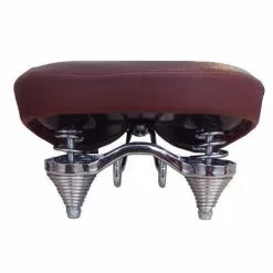 VELO Selle De Vélo Rétro Cruiser Grand Confort Marron 10 VELO Selle De Vélo Rétro Cruiser Grand Confort Marron -Abus Soldes selle de velo retro cruiser grand confort marron full 4