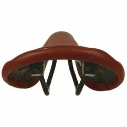 Endzone Selle De Vélo Vintage Imitation Cuir Marron -Abus Soldes selle de velo vintage imitation cuir marron full 4