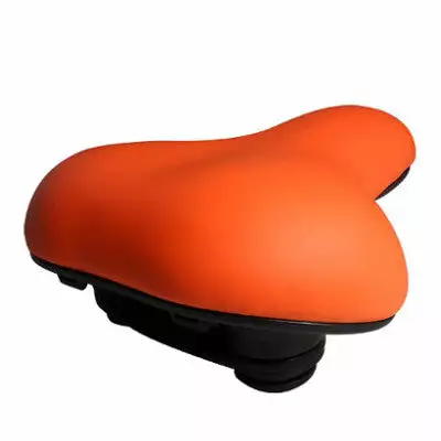 Selle Vélo Confortable Orange - Dutch Perfect 3 Selle Vélo Confortable Orange - Dutch Perfect