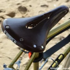 Selle Vélo Cuir Brooks B17 Carved Brun Pour Homme -Abus Soldes selle velo cuir brooks b17 carved brun pour homme full 5