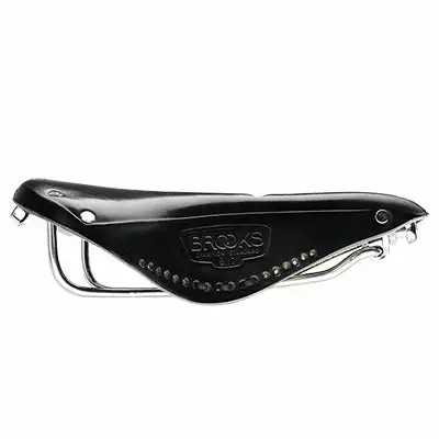 Selle Vélo Cuir Brooks B17 Carved Noire Pour Homme 5 Selle Vélo Cuir Brooks B17 Carved Noire Pour Homme – Image 3