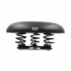 Selle Sans Bec En Gel Pour Vélo Femme Rok Selle Royal à Ressorts 8 Selle Sans Bec En Gel Pour Vélo Femme Rok Selle Royal à Ressorts -Abus Soldes selleroyal rok selle velo ville arriere