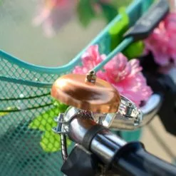 Brandless Sonnette De Vélo Au Look Ancien Couleur Cuivre 57 Mm -Abus Soldes sonnette de velo au look ancien couleur cuivre 57 mm full 3