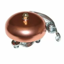 Brandless Sonnette De Vélo Au Look Ancien Couleur Cuivre 57 Mm -Abus Soldes sonnette de velo au look ancien couleur cuivre 57 mm full 5