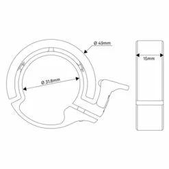 Sonnette Pour Vélo Knog Oi Classic Cuivre Large 11 Sonnette Pour Vélo Knog Oi Classic Cuivre Large -Abus Soldes sonnette pour velo knog oi classic cuivre large full 5