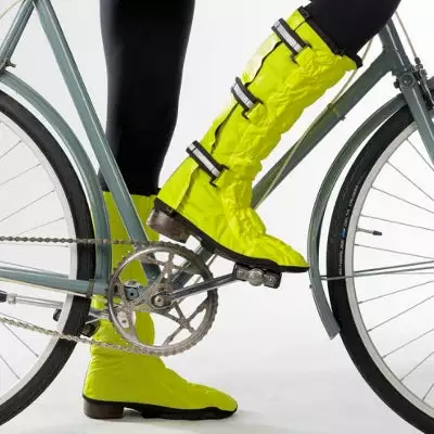 Georgia In Dublin Sur Chaussures Leggits Imperméables Vélo Pour Femme - Jaune 5 Georgia In Dublin Sur Chaussures Leggits Imperméables Vélo Pour Femme - Jaune – Image 3