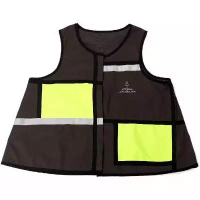 Georgia In Dublin Veste Mixte Réfléchissante De Vélo Verte Et Jaune D1 Style 4 Georgia In Dublin Veste Mixte Réfléchissante De Vélo Verte Et Jaune D1 Style – Image 2